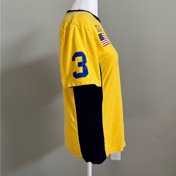 Polo Ralph Lauren Boys Large Pony USA T-Shirt Size Large - Picture 5 of 9